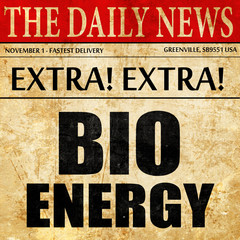 bio energy, newspaper article text