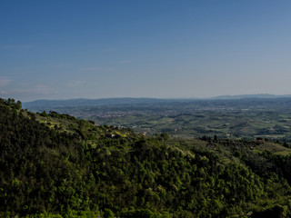 Fototapeta na wymiar Toscana Himmel