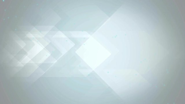 Computer generated animated white forming diamonds on blue background for use as a desktop screen saver, text overlay, or subtle design element background for corporate presentations..