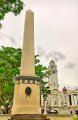 Naklejka premium Dalhousie Obelisk in Singapore