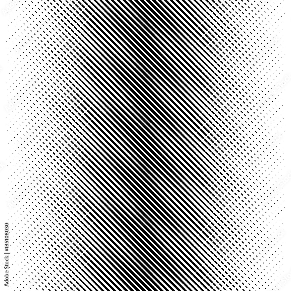 Wall mural vector abstract halftone black background. gradient retro pattern design. monochrome graphic