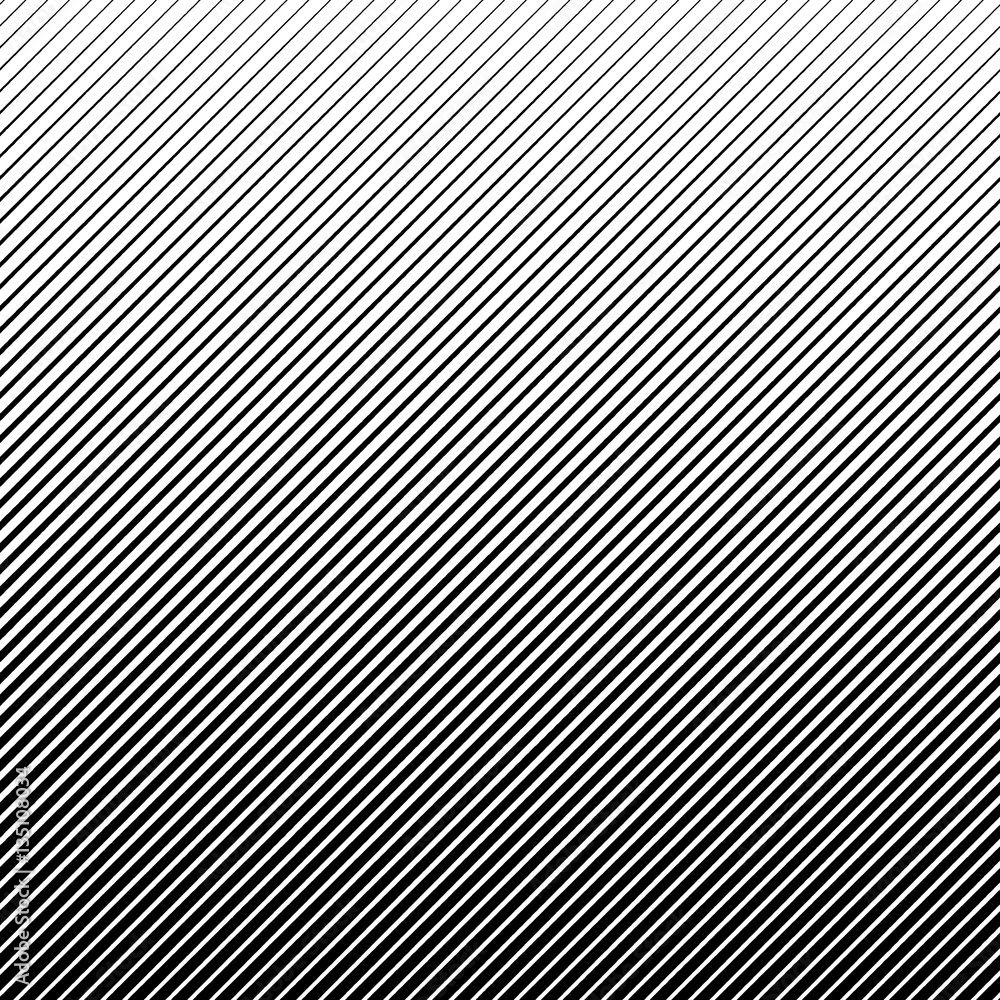 Poster vector abstract halftone black background. gradient retro line pattern design. monochrome graphic