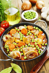 Meat stew with vegetables