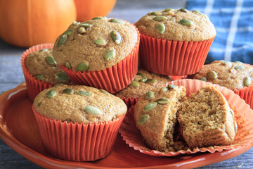 Fresh Baked Pumpkin Muffins