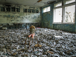 Pripyat in the Chernobyl Exclusion Zone, Ukraine, 2016