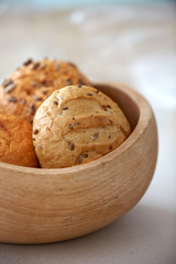 various bread buns