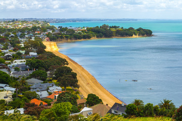 Cheltenham Beach View from North Head Auckland
