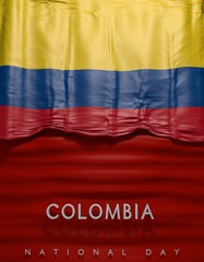 flag Colombia render, Colombian Flag (3D Render)