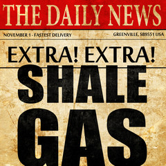shale gas, newspaper article text