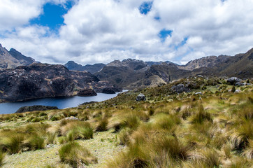 El Cajas National Park in Ecuador