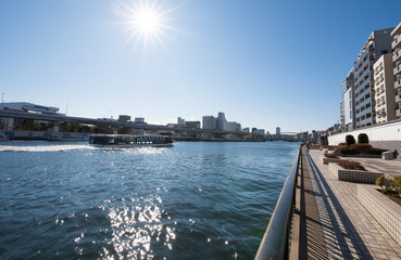 Obraz premium sumidagwa-terrace