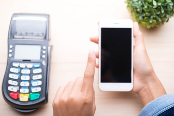 mobile payment ,online shopping concept