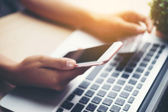 mobile payment ,online shopping concept