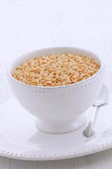 vintage bran cereal breakfast