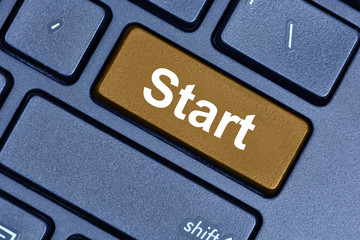 Start word on computer keyboard