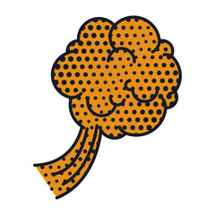 cloud callout pop art for dialogue with cumulus vector illustration