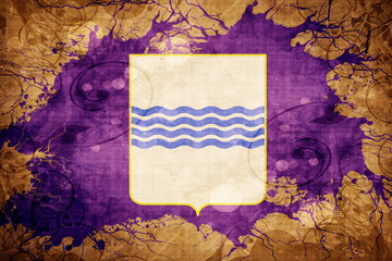 Vintage Basilicata flag with grunge effect