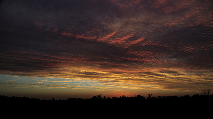 Red sky at night, sailors delight