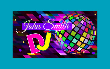 Business card DJ