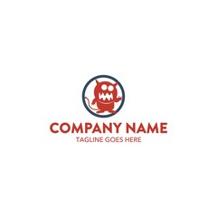 Monster Logo Template