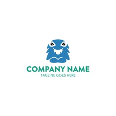 Monster Logo Template