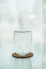 glass of water
