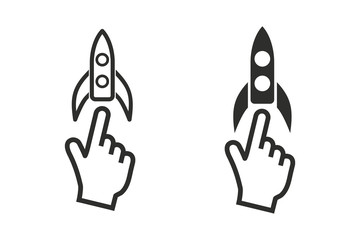 Start up - vector icon.