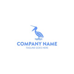 Pelican Logo Template