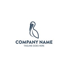Pelican Logo Template