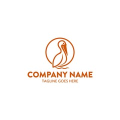 Pelican Logo Template