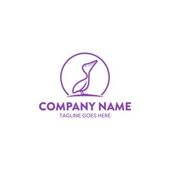 Pelican Logo Template