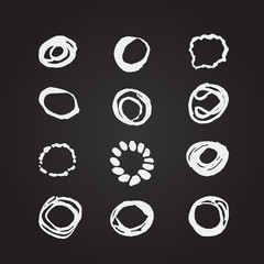 Uniqiue handdrawn shapes