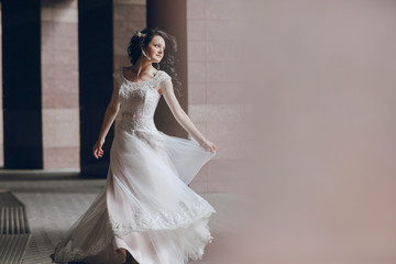 Naklejka premium Royal wedding in the old town