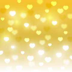 Hearts bokeh background for Your design 