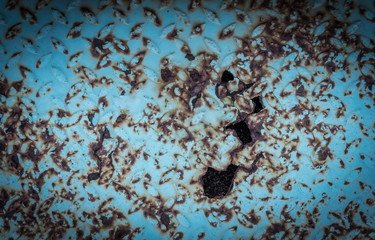Old steel background with rust
