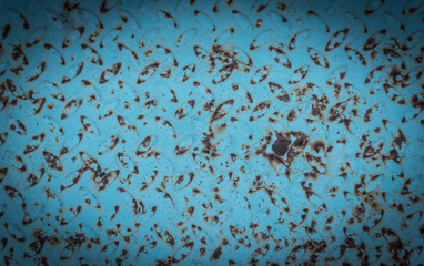 Old steel background with rust