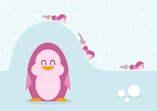 Funny penguins