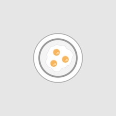 omelette icon egg
