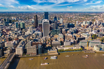 Panoramic view of London