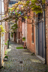 cobbled streets of Brussels