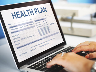 Health Plan Information Examination Concept