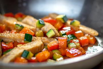 Healthy Roasted Chicken and Veggies