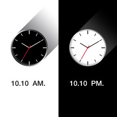 Clock and wall clock