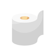 Toilet paper vector illustration.