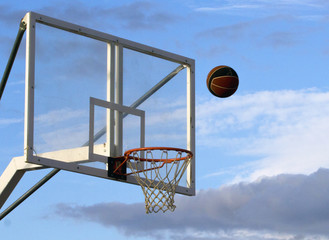 Naklejka premium Outdoor Basketball Basket 1421