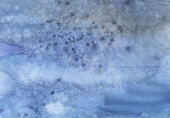Hand painted abstract watercolor background