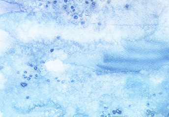 Hand painted abstract watercolor background