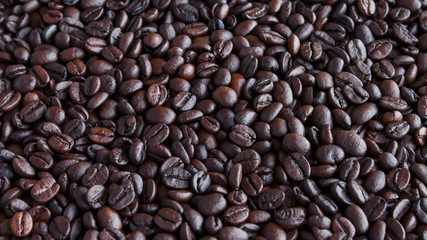 roasted coffee beans, can be used as a background