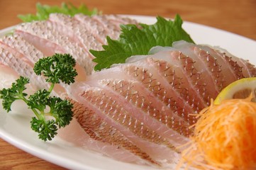真鯛のお刺身