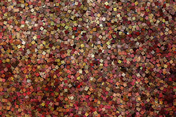 Multicolored corroded paint chips background, digital art work.